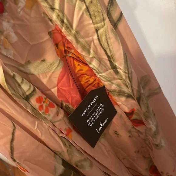 NWT* Still the One Blush Satin Maxi - Picture 6 of 8